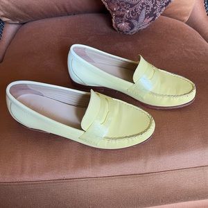 Cole Haan Sunny Yellow Loafers